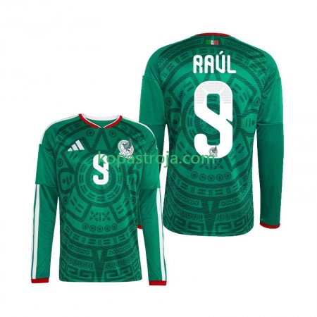 Billiga Fotbollströjor Mexiko Raul Jimenez 9 Hemma tröja WM 2026 Långärmad